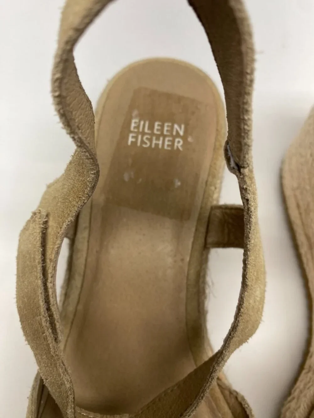 Eileen Fisher Women Nessa Espadrille Wedge Sandal  Sz 9.5